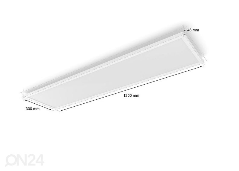 Прямоугольная смарт-панель Hue White and Color ambiance Surimu увеличить