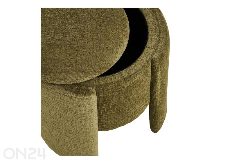 Пуфик с местом для хранения Walsdorf Ø 42 см увеличить