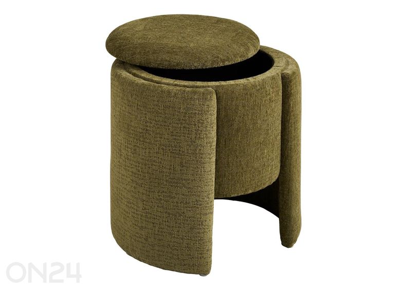 Пуфик с местом для хранения Walsdorf Ø 42 см увеличить