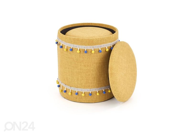 Пуфы с ящиком, 2 шт увеличить