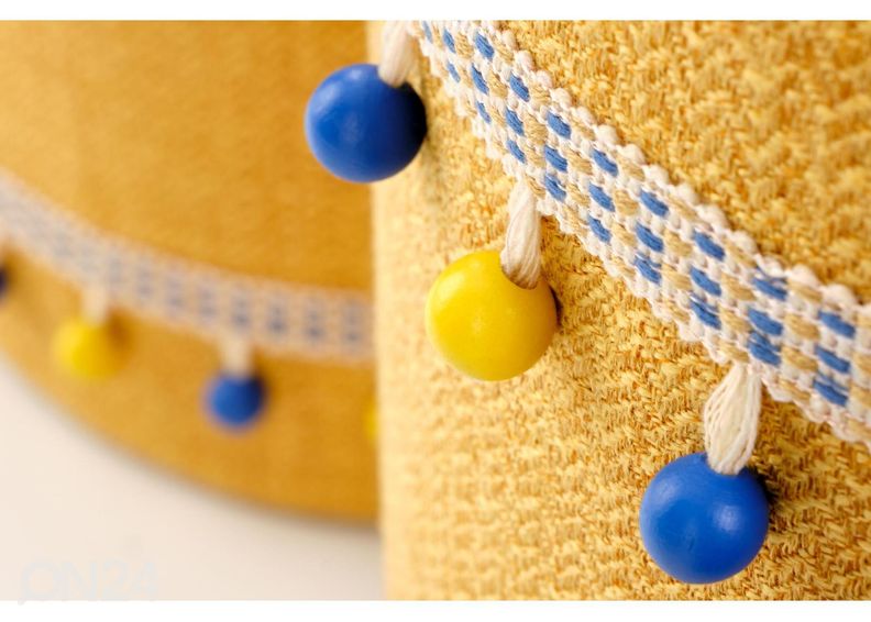 Пуфы с ящиком, 2 шт увеличить