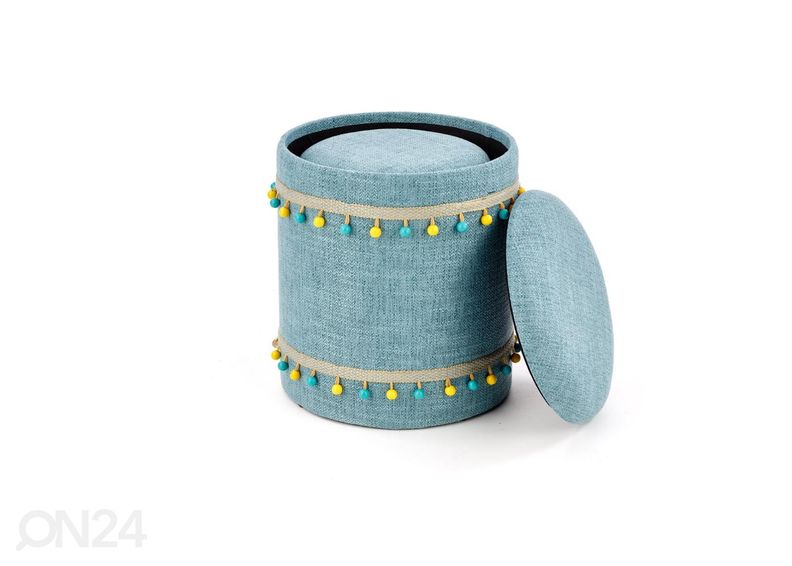 Пуфы с ящиком, 2 шт увеличить