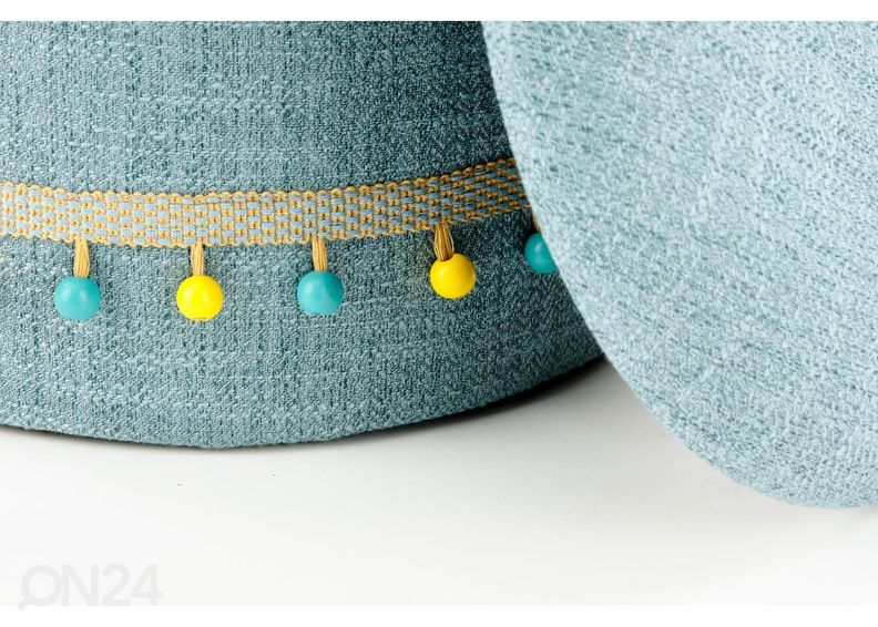 Пуфы с ящиком, 2 шт увеличить