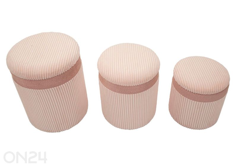 Пуф с местом для хранения, 2 шт. увеличить