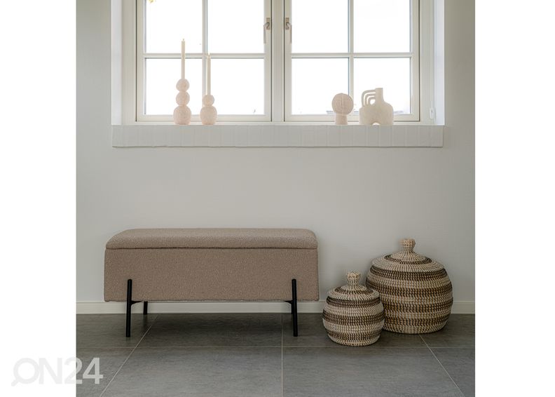 Пуф с ящиком Watford 95 cm увеличить