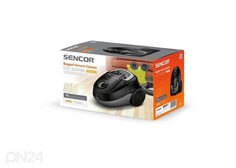 Пылесос Sencor SVC5501BK, черный увеличить