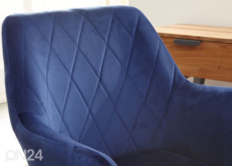 Рабочий / обеденный стул, синий увеличить