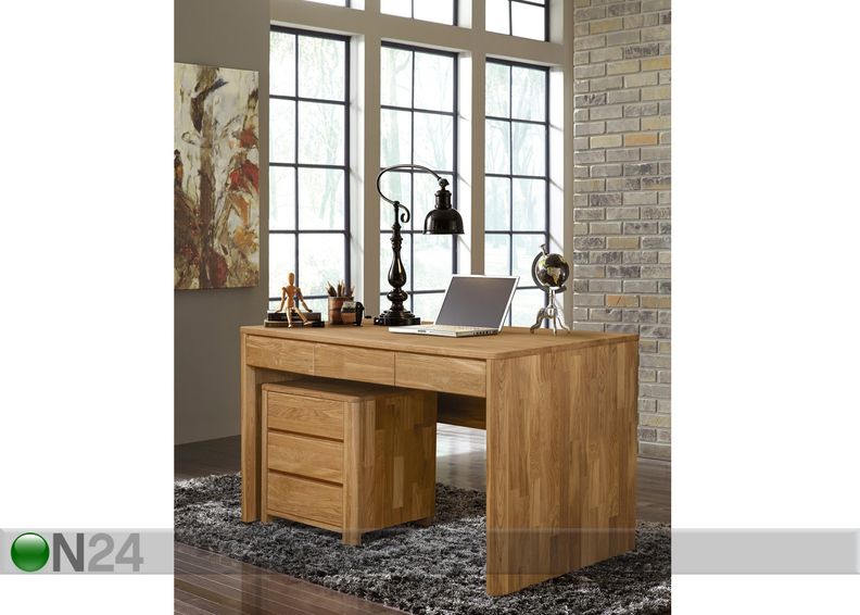 Рабочий стол из массива дуба Lausenne 140 увеличить