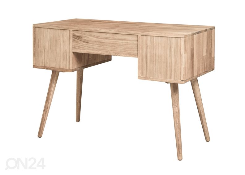 Рабочий стол из массива дуба Scan 4, белое масло увеличить