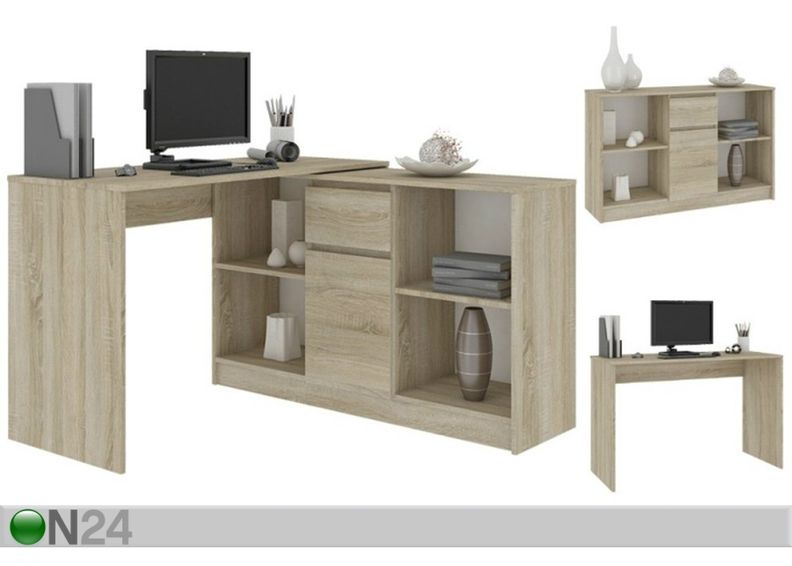 Рабочий стол + комод увеличить