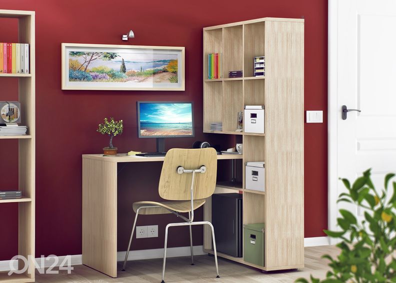 Рабочий стол с полкой увеличить