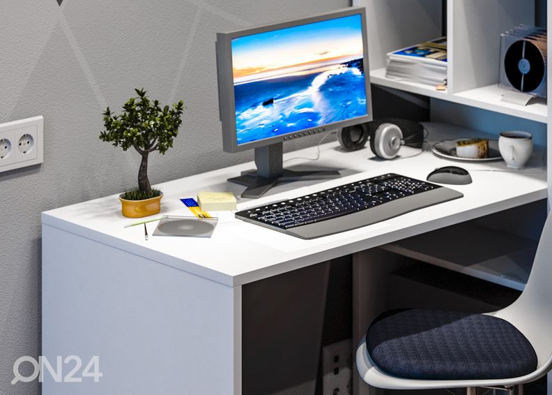 Рабочий стол с полкой увеличить