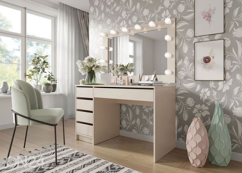 Рабочий стол / туалетный стол Thames 120 см увеличить