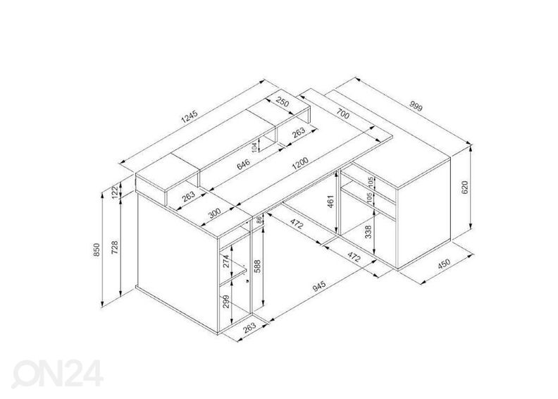 Рабочий стол London увеличить