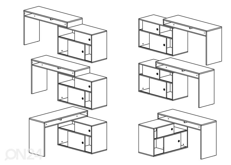 Рабочий стол Modula увеличить