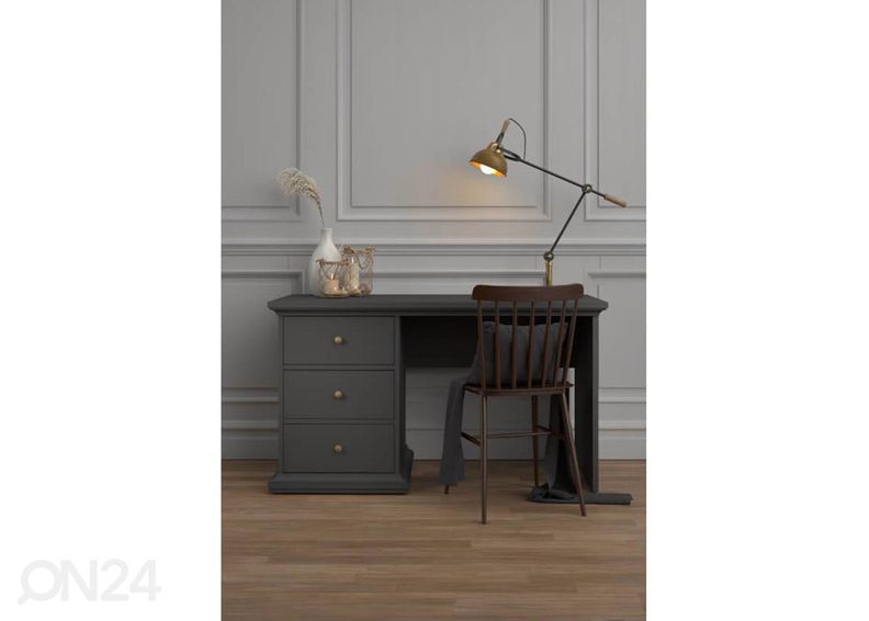 Рабочий стол Paris 130 cm, серый матовый увеличить