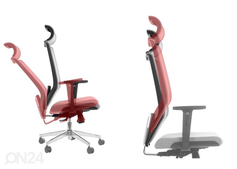 Рабочий стул, серый увеличить