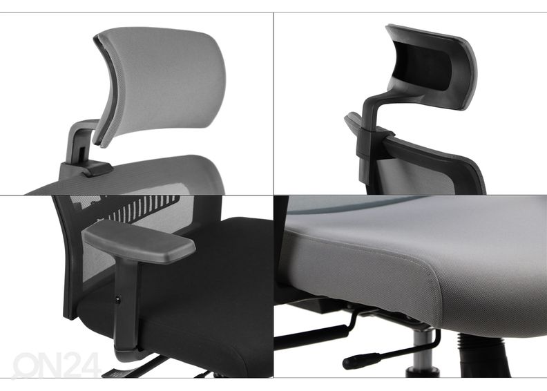 Рабочий стул Riverton, серый увеличить