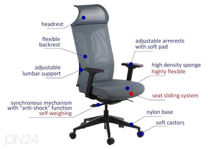 Рабочий стул Ryder увеличить