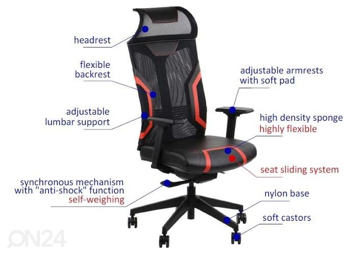 Рабочий стул Ryder Extreme увеличить