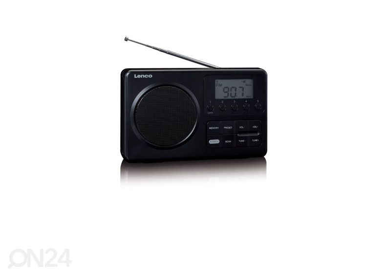 Радио Lenco MPR035BK, черное увеличить