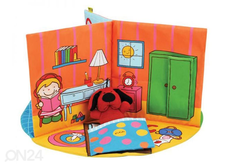 Развивающая 3D-книжка с игрушкой "В гостях у Патрика" увеличить