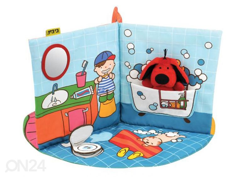 Развивающая 3D-книжка с игрушкой "В гостях у Патрика" увеличить