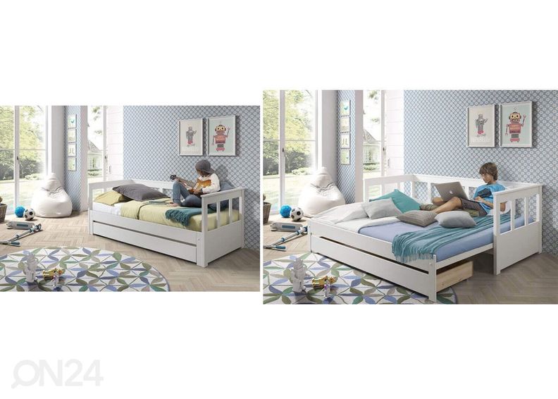 Раздвижная кровать Pino 90/180x200 cm увеличить