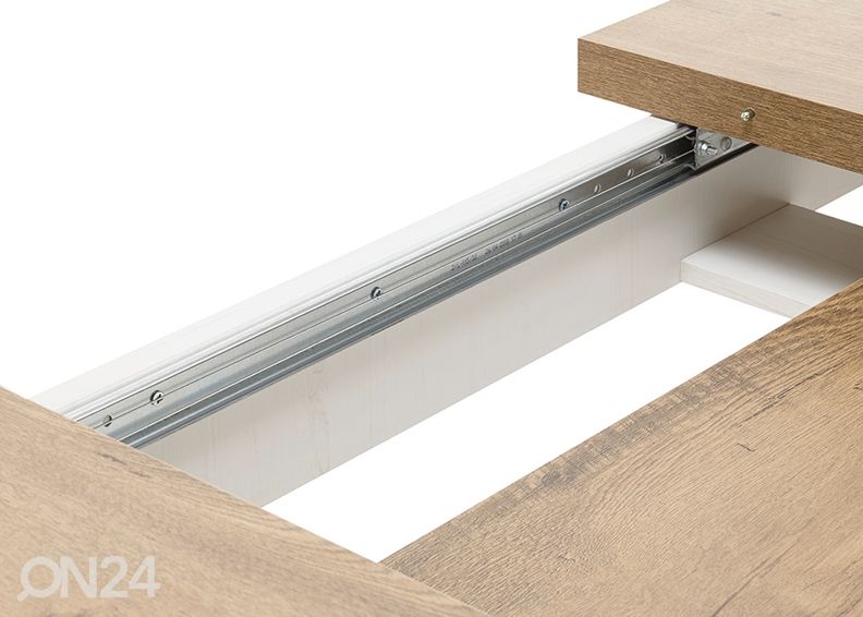 Раздвижной обеденный стол Provence 90х160/200 см увеличить