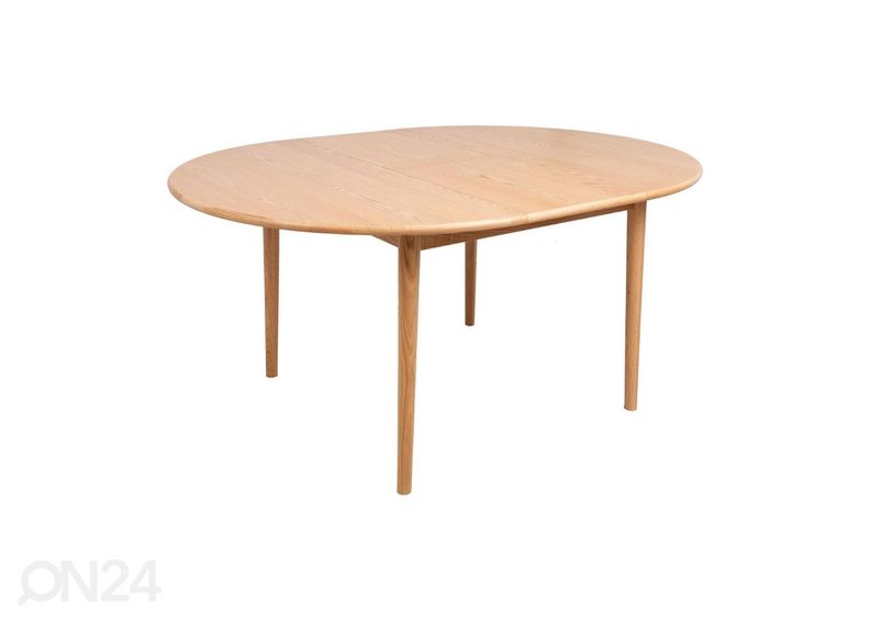 Раздвижной обеденный стол Troyes Ø 100-132 см увеличить