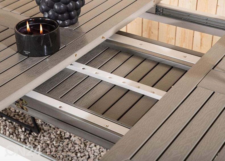 Раздвижной садовый стол Albany 152/210 см увеличить