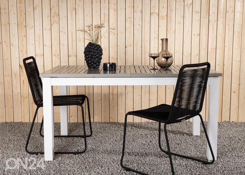 Раздвижной садовый стол Albany 152/210 см увеличить