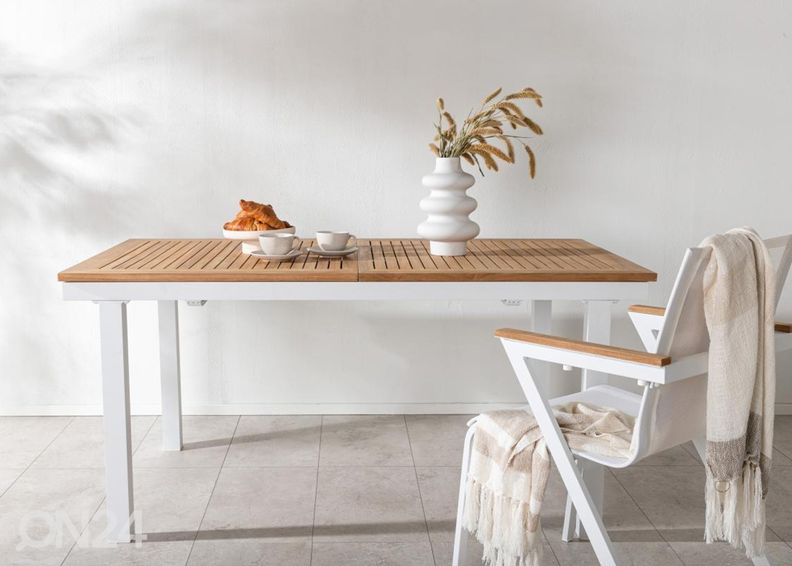 Раздвижной садовый стол Panama 160/240 см увеличить