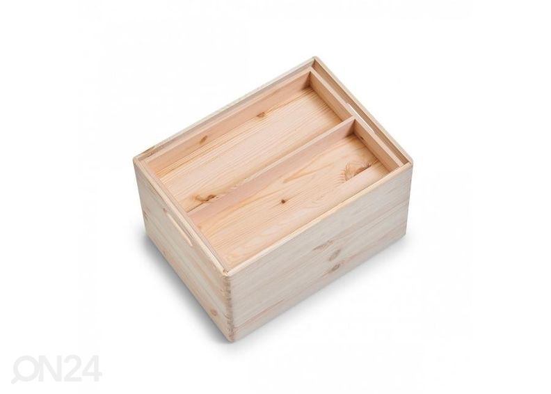 Разделитель в ящик из сосны увеличить