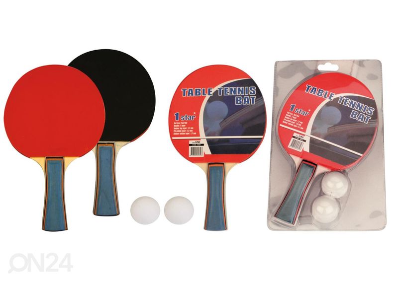 Ракетка для настольного тенниса 1 Star Get & Go увеличить