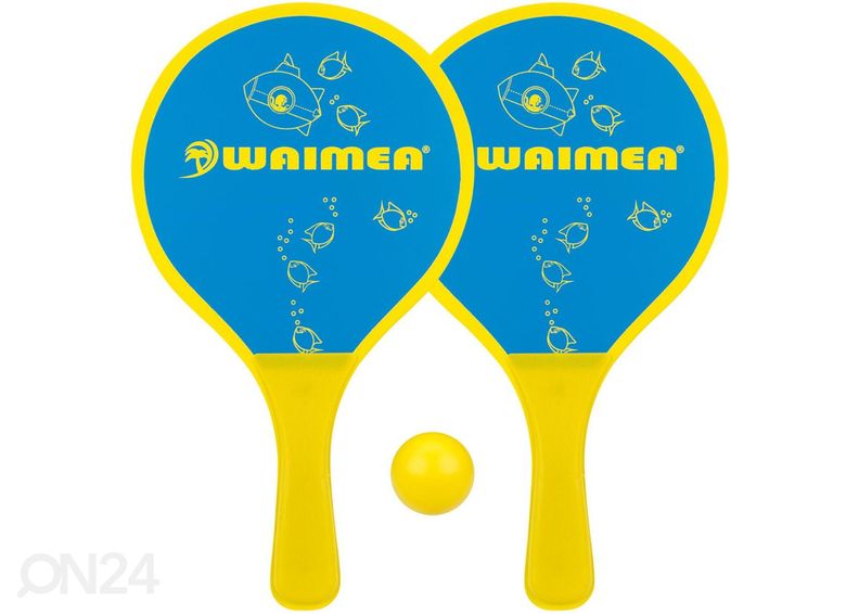 Ракетки с мячом для пляжного тенниса Animal Waimea увеличить