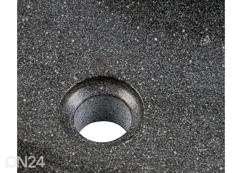 Раковина из речного камня увеличить