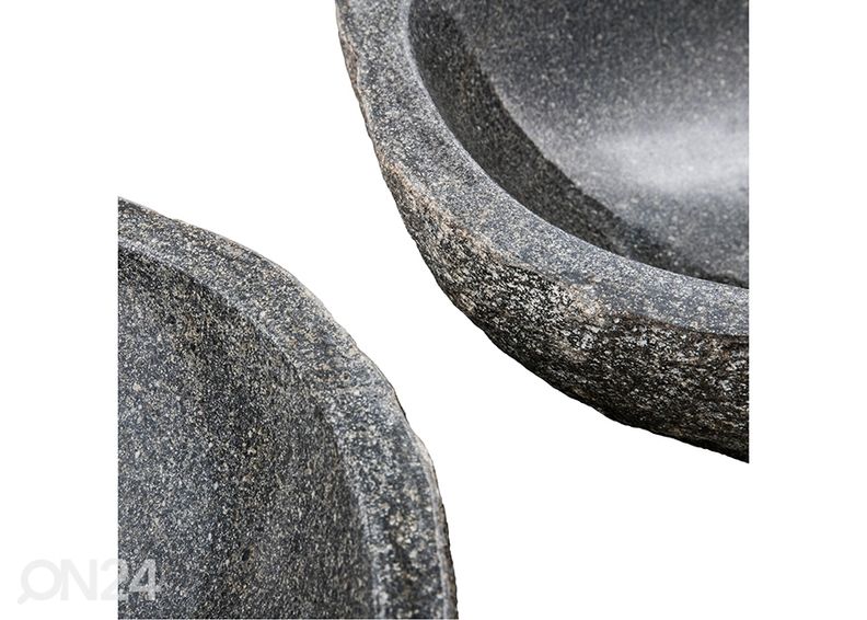 Раковина из речного камня 2 шт увеличить