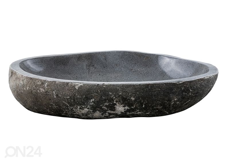 Раковина из речного камня увеличить