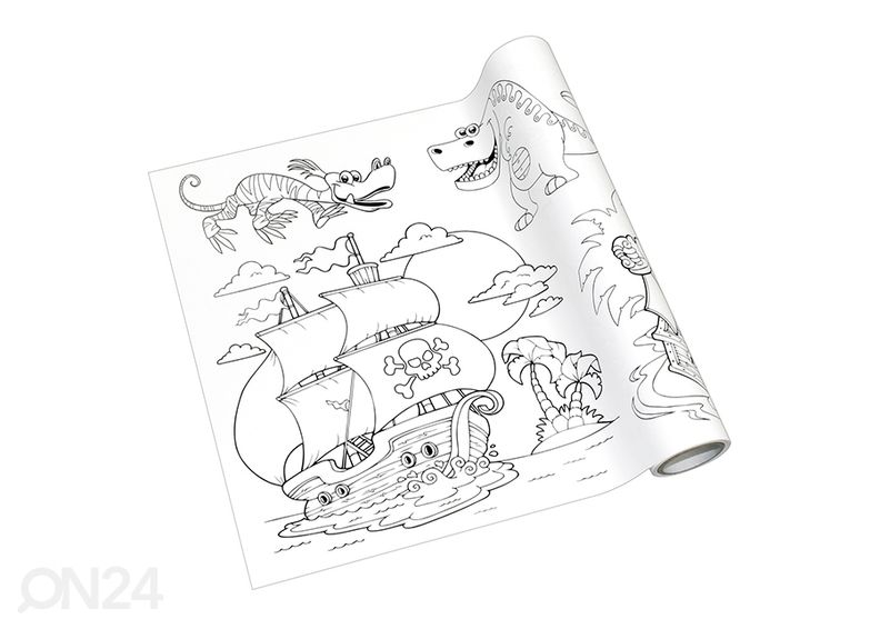 Раскраска в рулоне увеличить