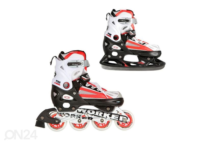 Регулируемые детские роликовые коньки/коньки Nolan 2in1 WORKER увеличить
