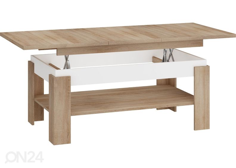 Регулируемый журнальный стол 120/160x68 cm увеличить