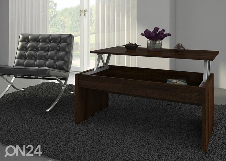 Регулируемый журнальный стол увеличить