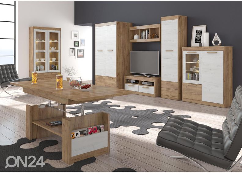 Регулируемый журнальный стол Cobhy 125/170x68 cm увеличить