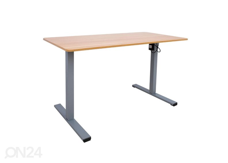 Регулируемый по высоте рабочий стол Ergo Optimal 140x70 см, 1 мотор увеличить