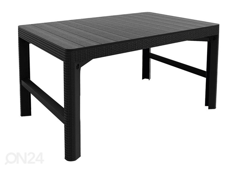 Регулируемый садовый стол Keter Lyon, grafiit 71x116 см увеличить
