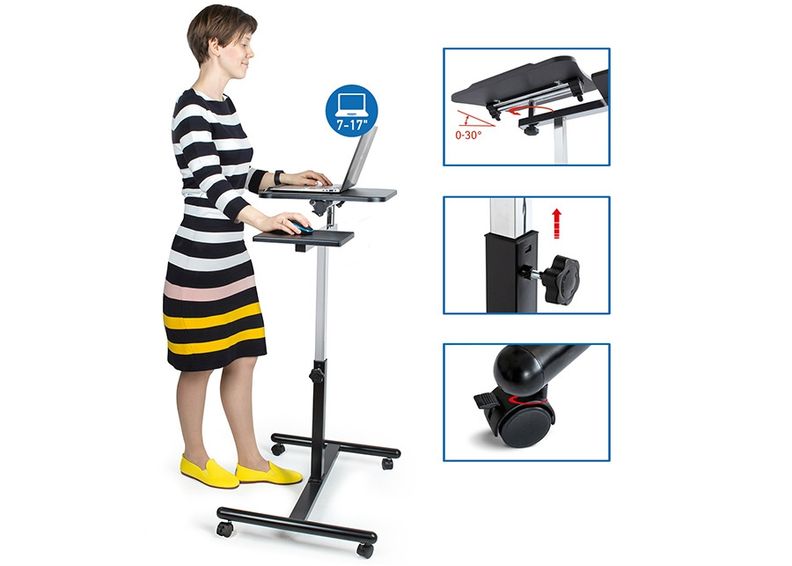 Регулируемый стол ноутбука Tatkraft Vanessa увеличить