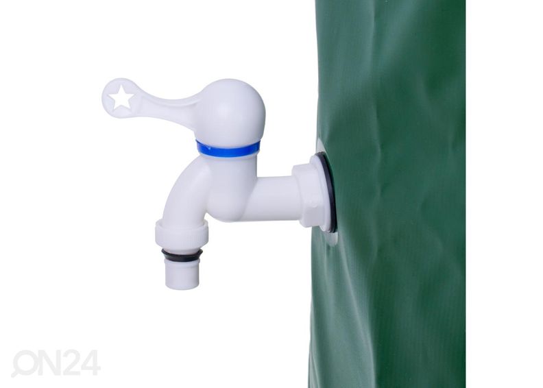 Резервуар для дождевой воды с краном 500 л, складной увеличить