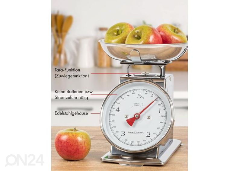 Ретро кухонные весы ProfiCook увеличить