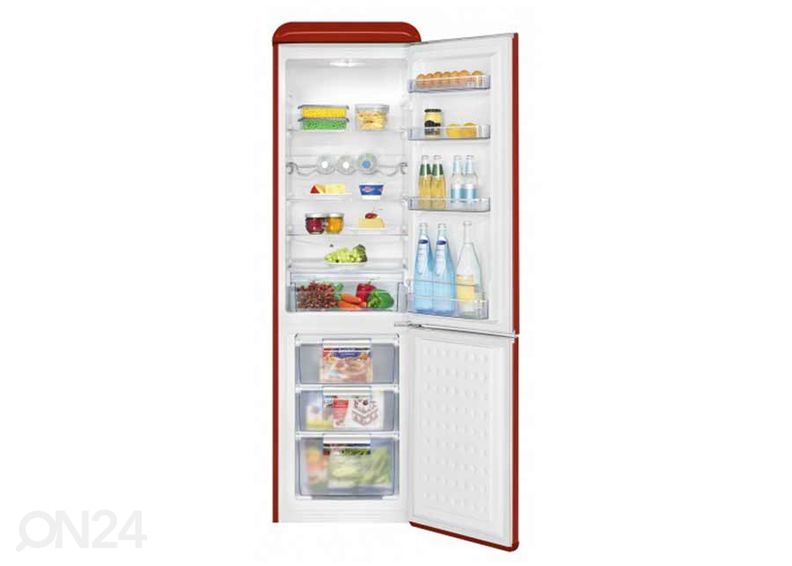 Ретро холодильник Bomann KGR7328R увеличить